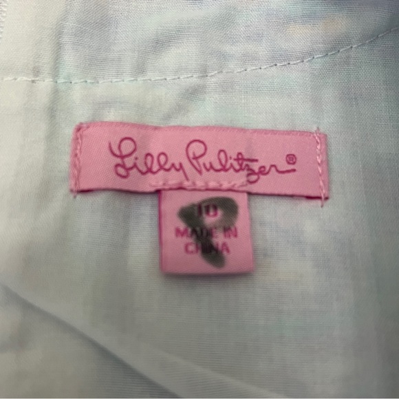 SOLD Lilly Pulitzer Girls Lilly Knit Shift Dress size 10 - Picture 4 of 6